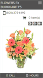 Mobile Screenshot of flowersbyburkhardts.com